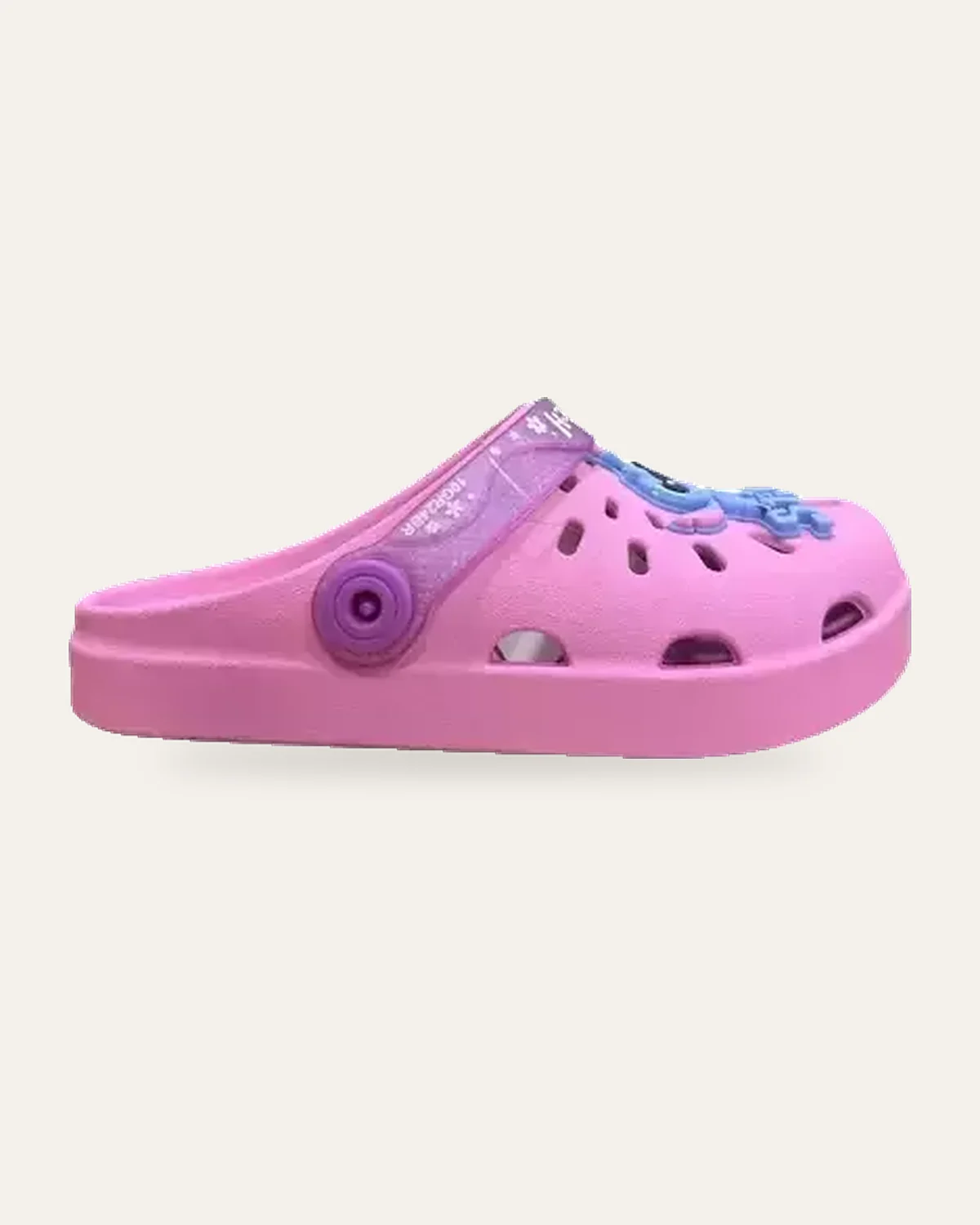 Disney urban babuc rosa médio glitter