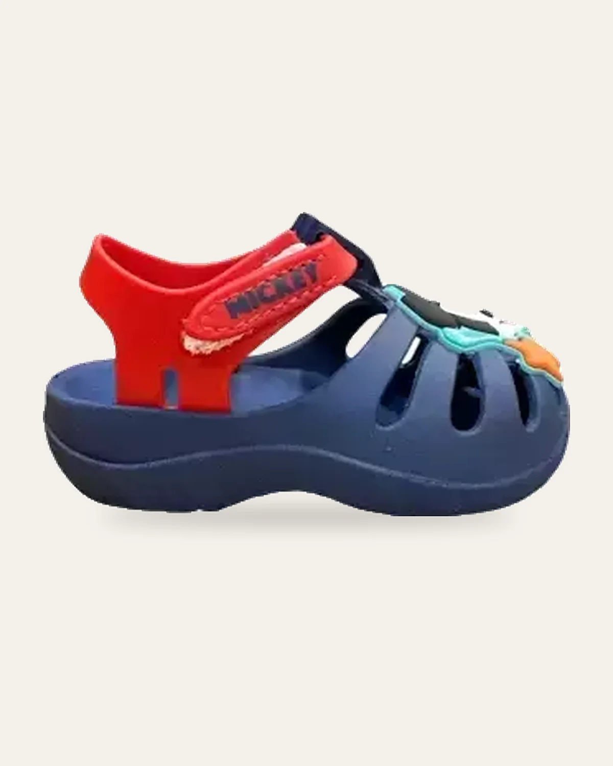 Sandália menino Disney magic sanda azul vermelho
