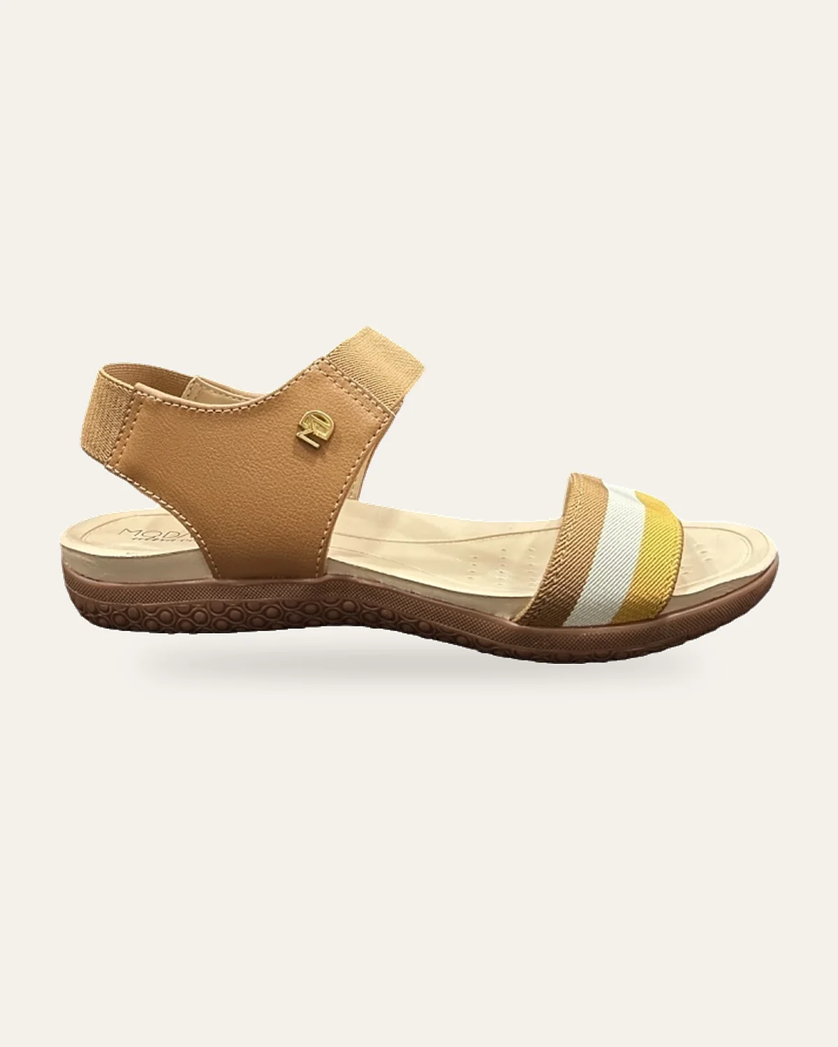Sandália camel