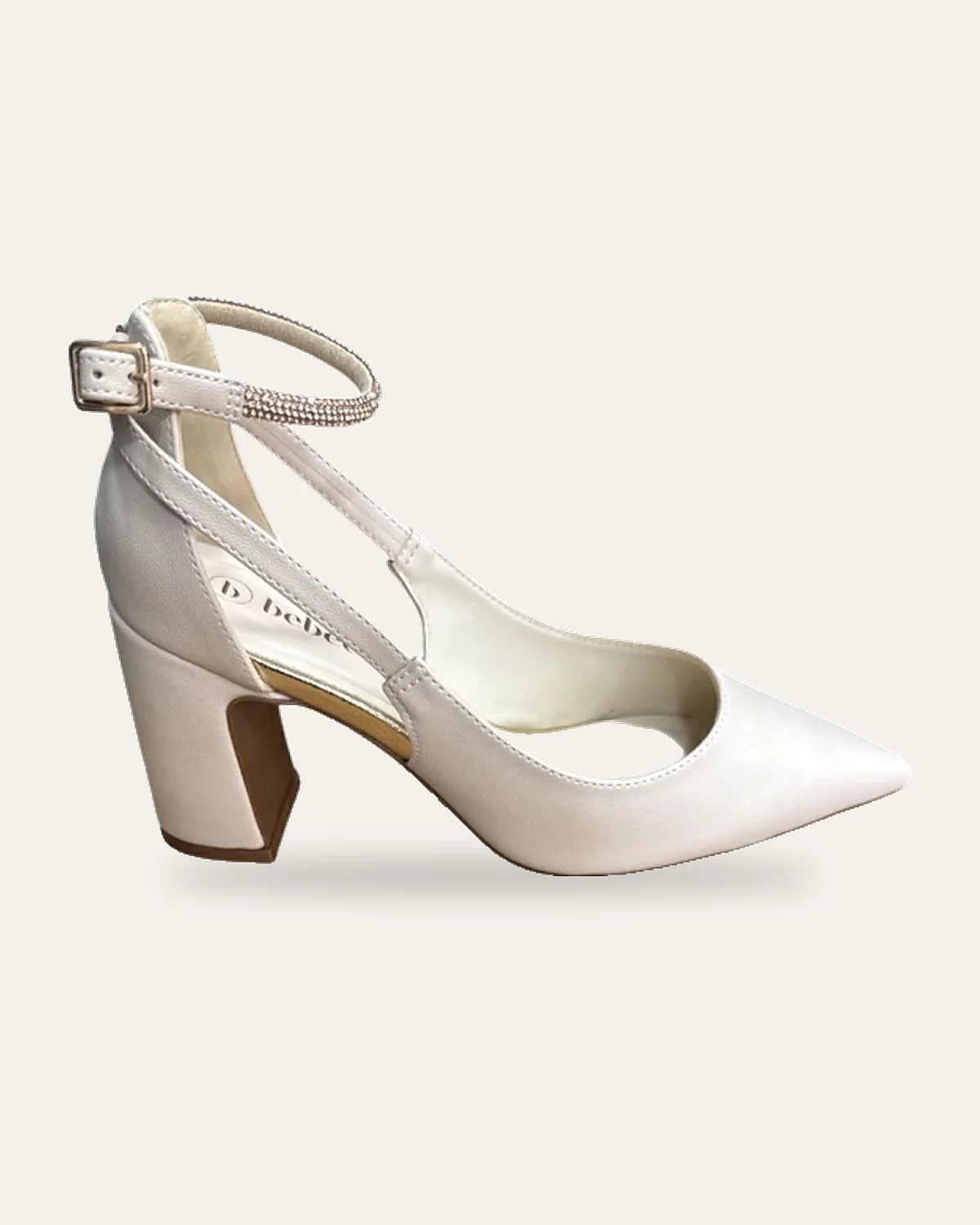 Scarpin canoinha aveia
