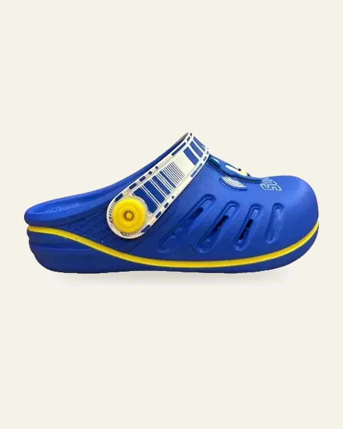 Sonic speed babuch azul branco amarelo